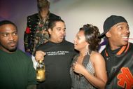 Cadillac Tah, Irv Gotti, Ashanti and Ja Rule during Ashanti's 25th Birthday Party (Image via Getty)